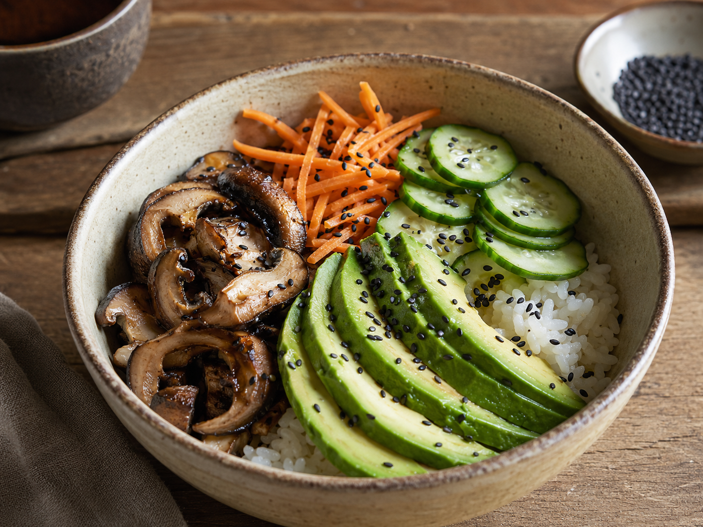Arroz y bowls